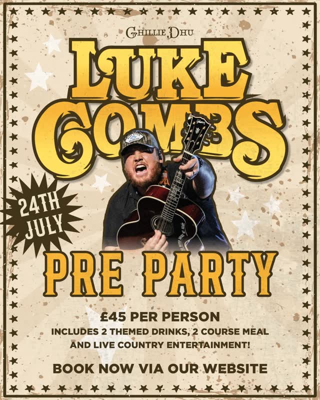 LUKE COMBS Warm up event with Yeehaw Online