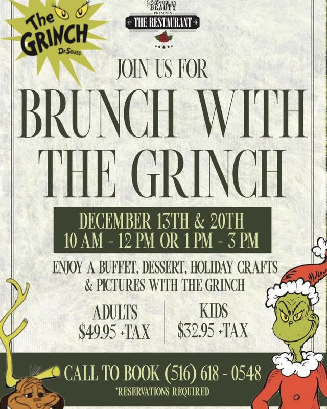 BRUNCH WITH THE GRINCH