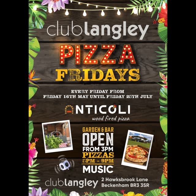 Pizza Fridays at Club Langley