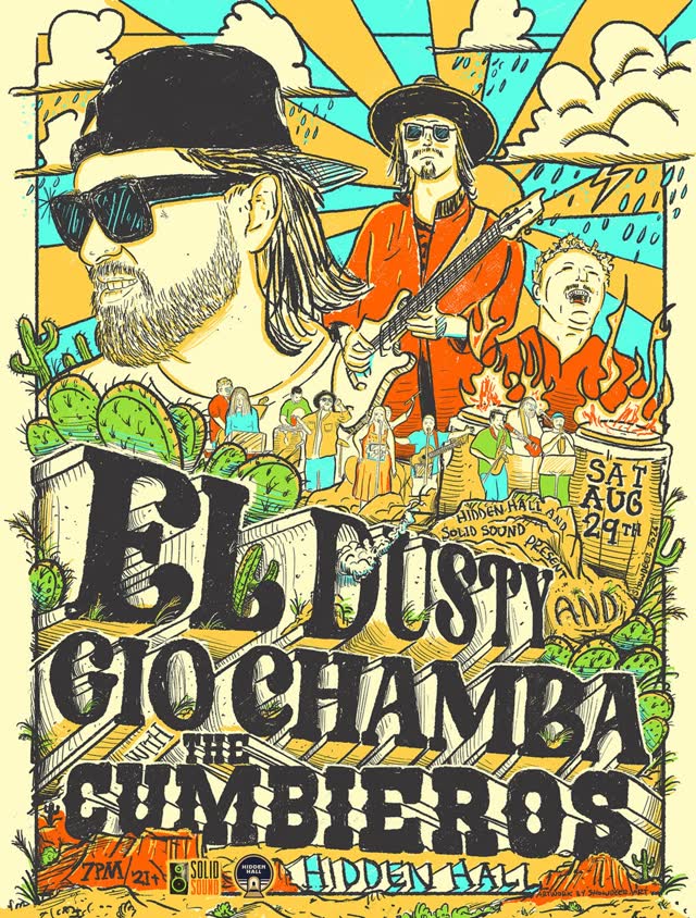 El Dusty & Gio Chamba live at Hidden Hall