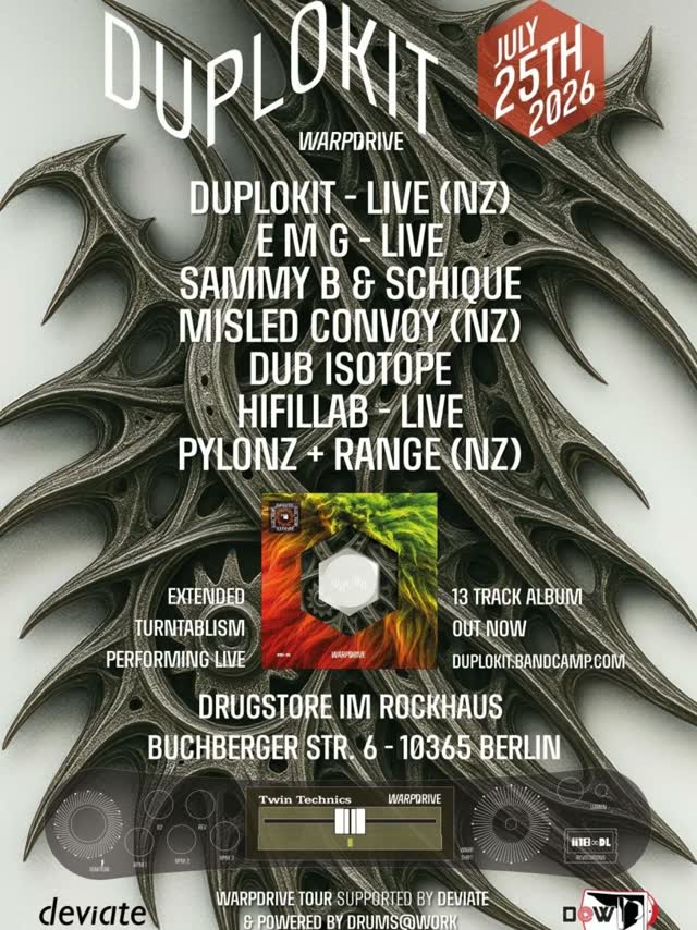 Duplokit’s Warpdrive Tour – The Berlin Edition