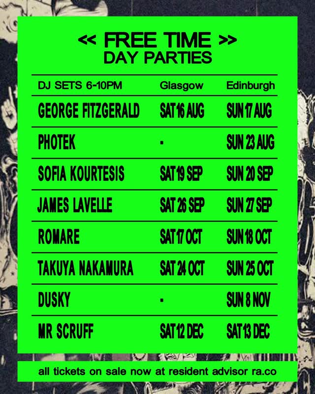 FREE TIME DAY PARTIES