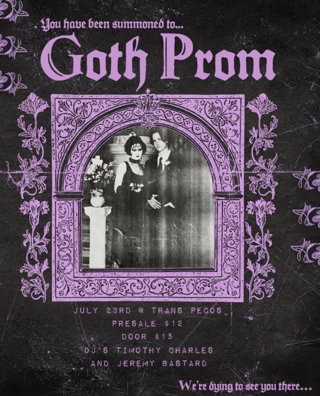 GOTH PROM!