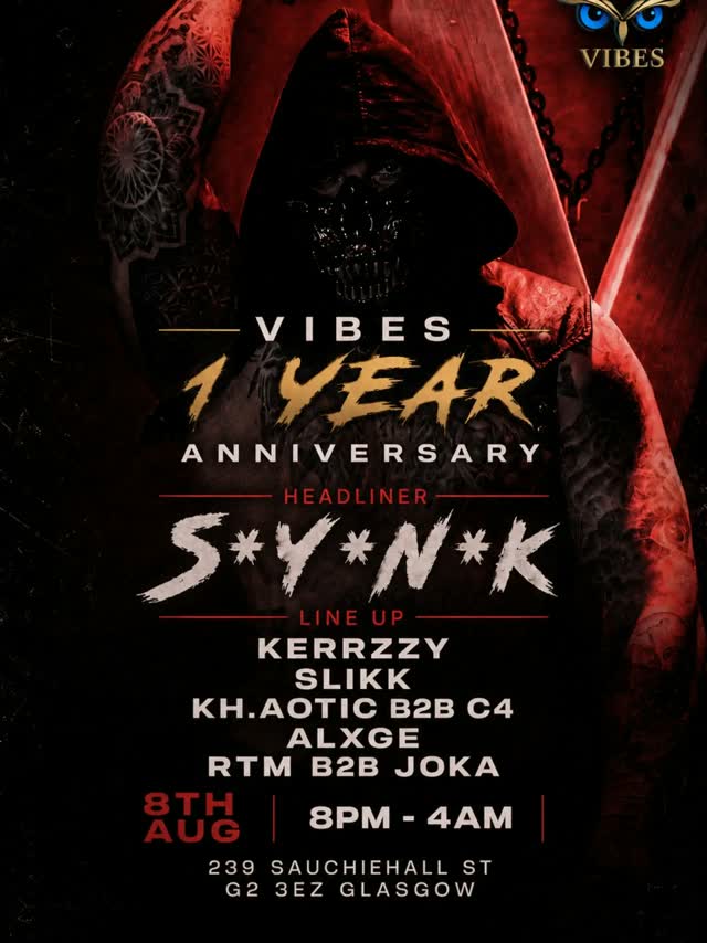 VIBES 1 YEAR ANNIVERSARY