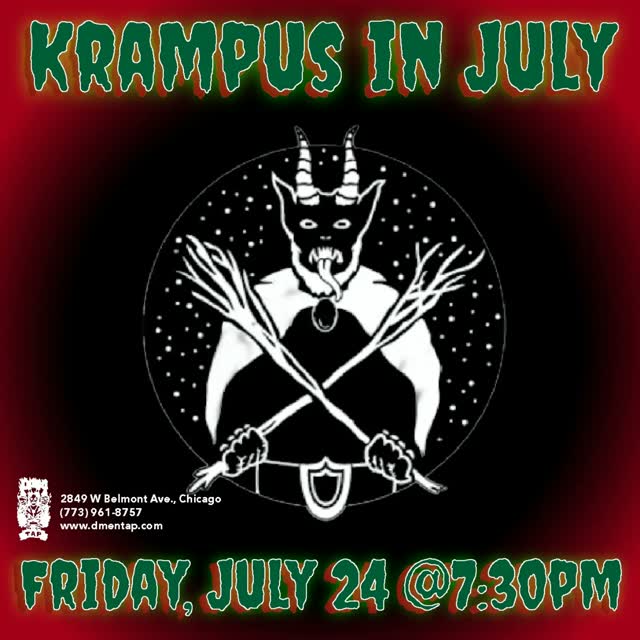 KRAMPUS IN JULY