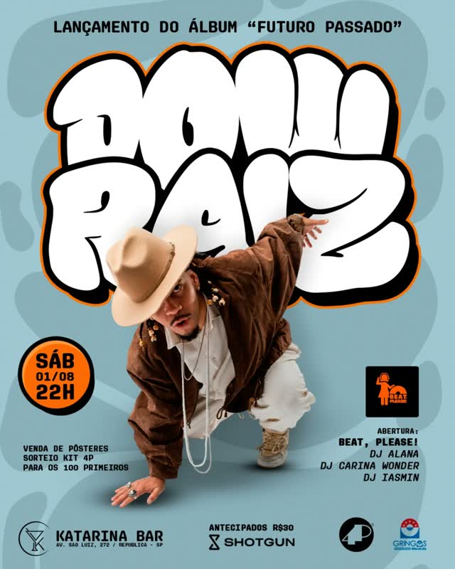 SHOW DE LANÇAMENTO – ÁLBUM FUTURO PASSADO