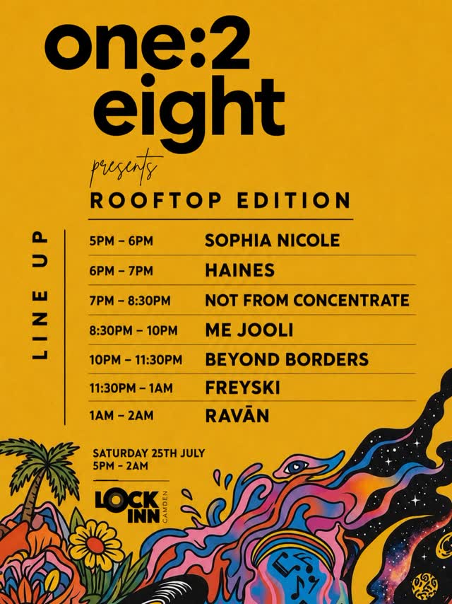 one:2 eight presents ROOFTOP EDITION