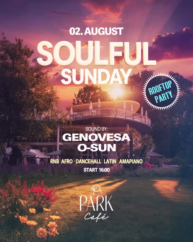 SOULFUL SUNDAY Rooftop Party