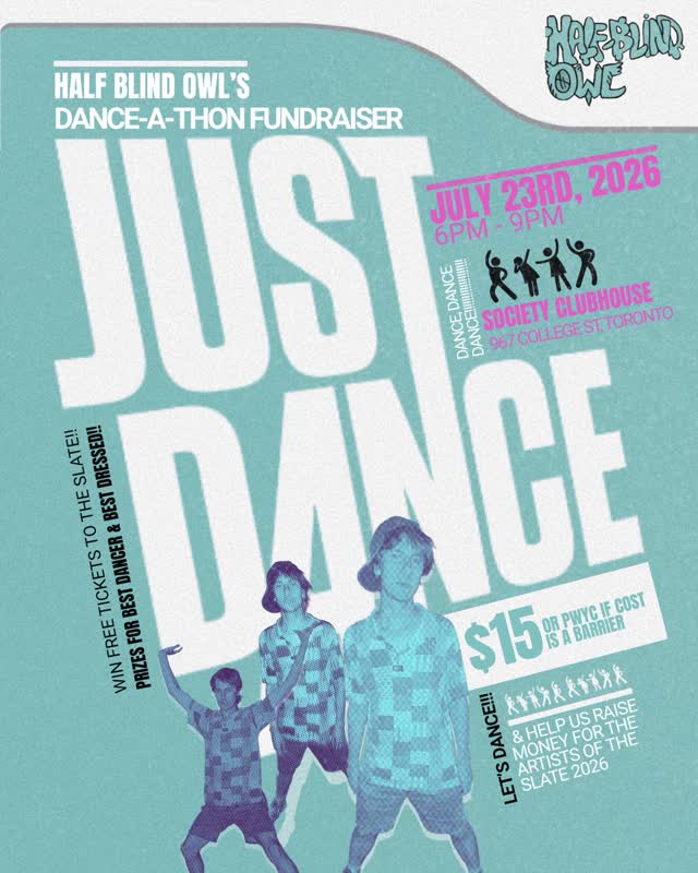 JUST DANCE WITH US! DANCE-A-THON FUNDRAISER