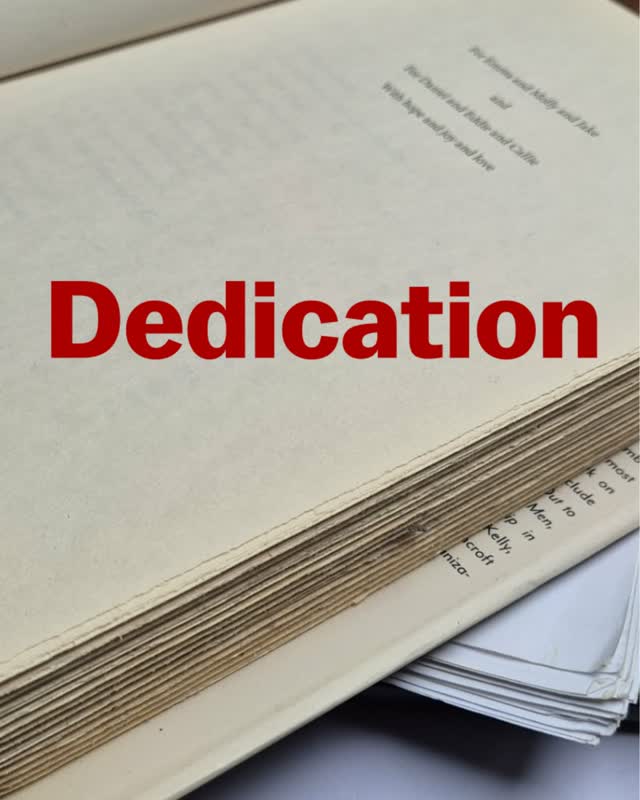 Speakeasy Scratch Night: Dedication