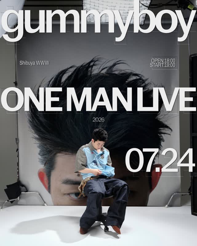 gummyboy -ONE MAN LIVE 2026-
