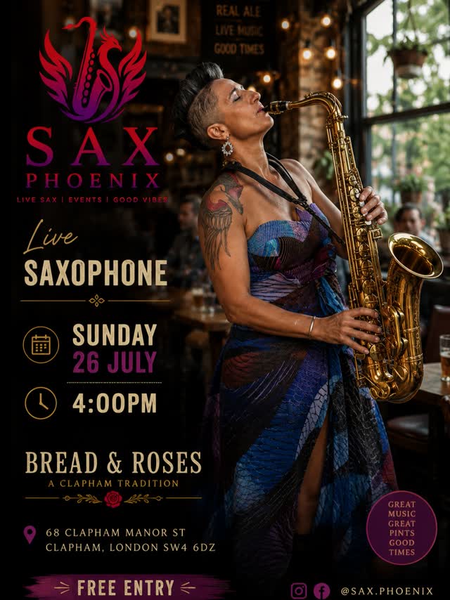 SUNDAY AFTERNOON LIVE SAX