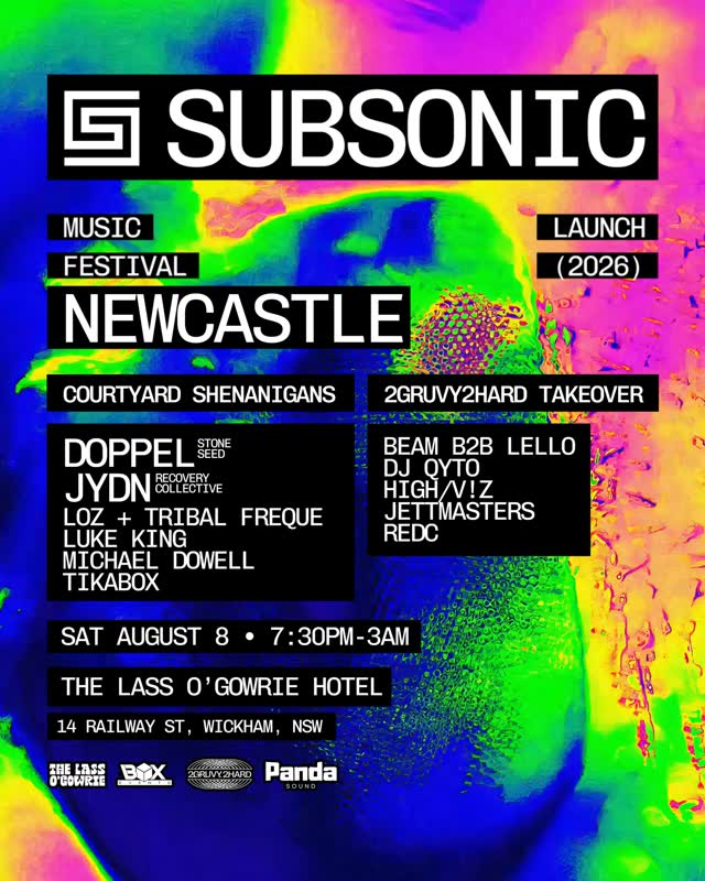 SUBSONIC MUSIC FESTIVAL LAUNCH (2026) NEWCASTLE