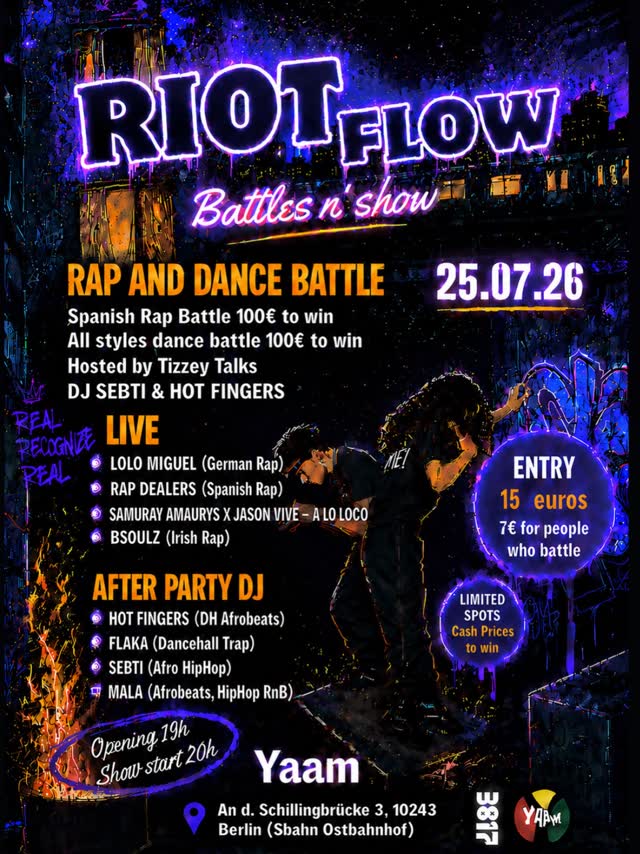 RIOT FLOW Battles n' show