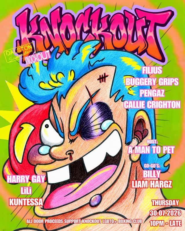 DALSTON SUPERSTORE HIGH-ENERGY FUNDRAISER IN SUPPORT OF KNOCKOUT LGBTQ+ BOXING CLUB