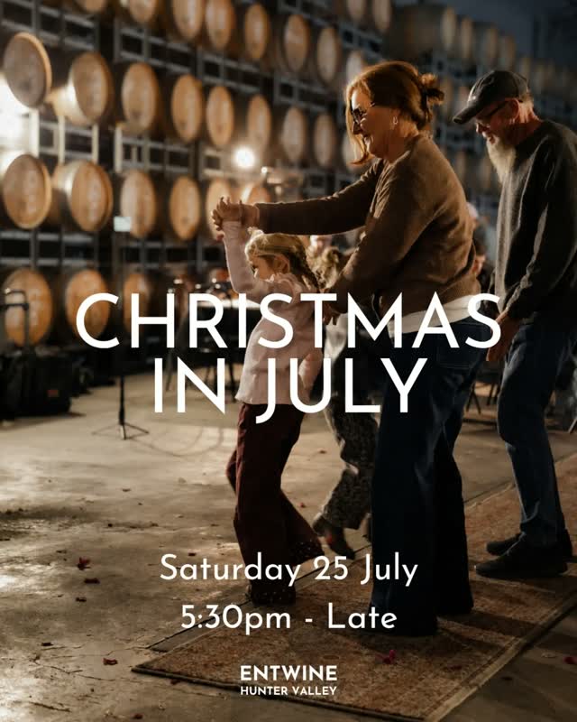 Christmas in July night at Entwine Hunter Valley