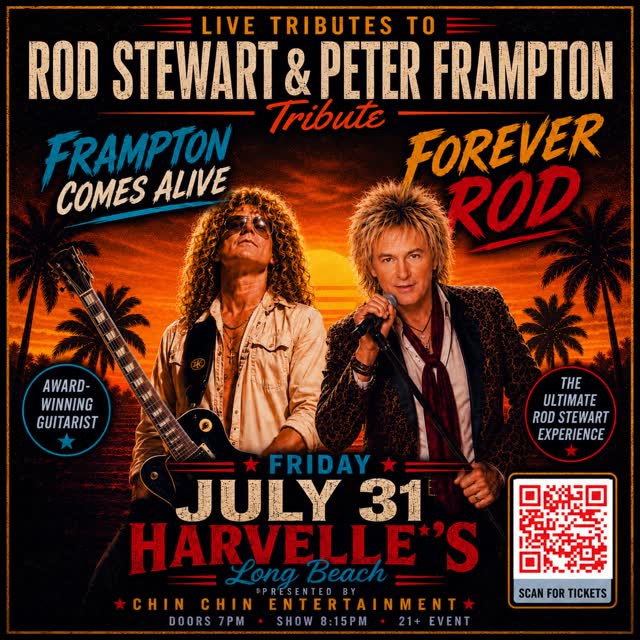 Live Tributes to Rod Stewart & Peter Frampton