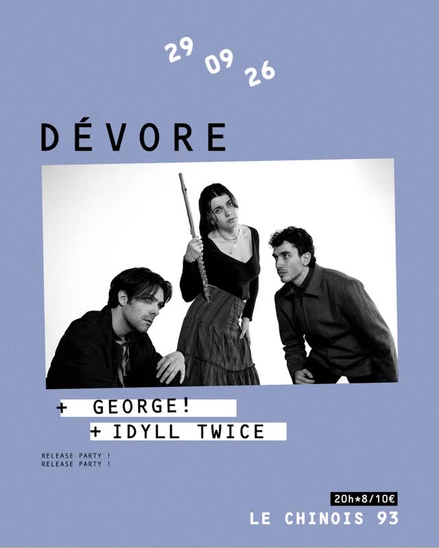 fête de sortie du nouvel EP de DÉVORE, « Jolt »