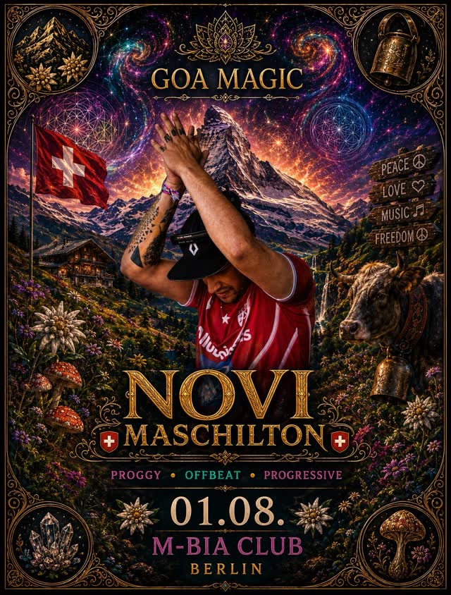 GOA MAGIC pres. NOVI MASCHILTON