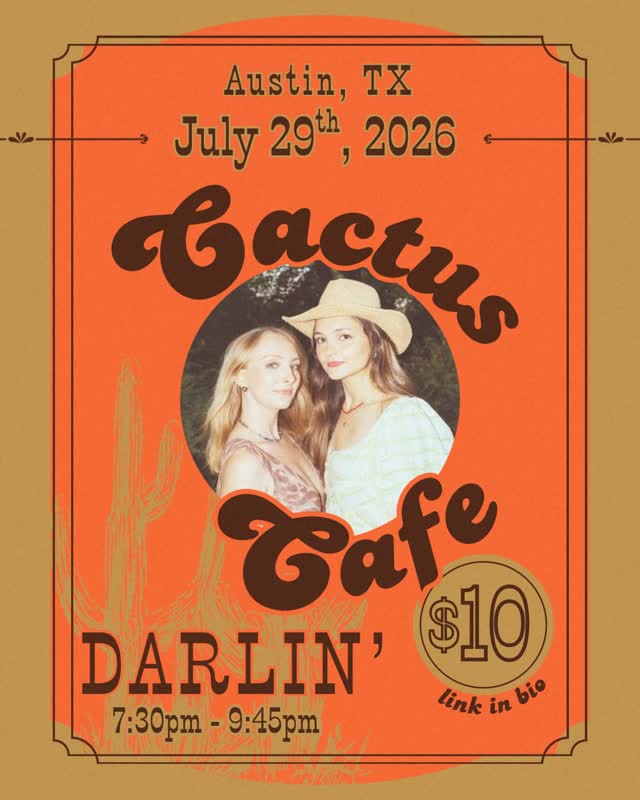 Darlin’ at Cactus Cafe