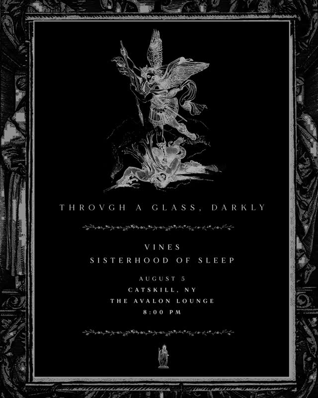 THROVGH A GLASS, DARKLY