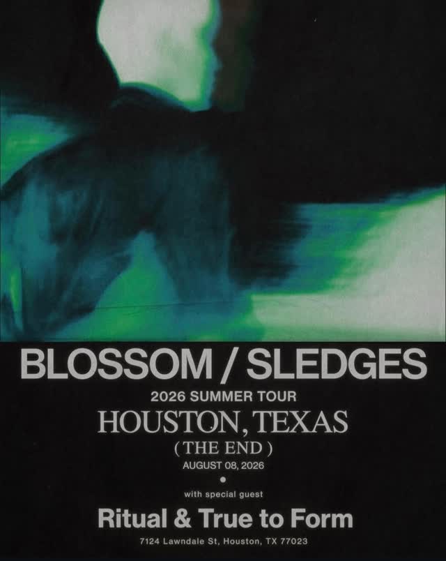 BLOSSOM AND SLEDGES ARE CO-HEADLINING INDOOR STAGE