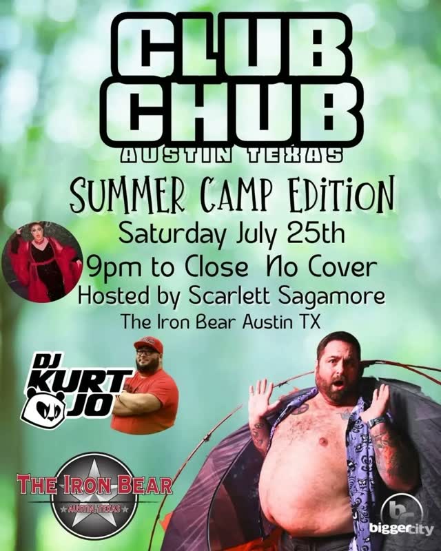 WELCOME TO CAMP CLUB CHUB!
