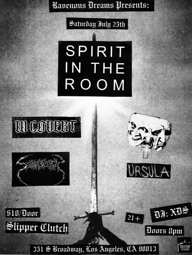 Spirit In The Room at Slipper Clutch