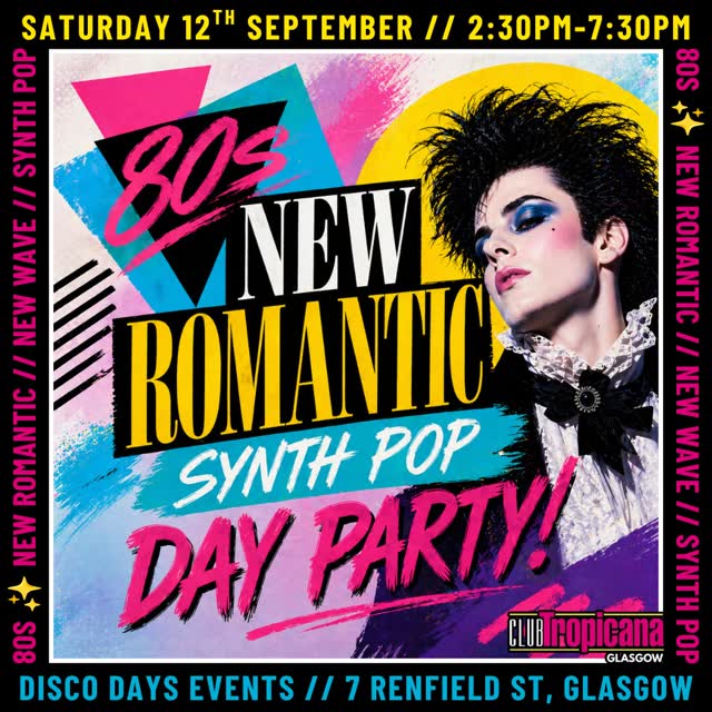 NEW ROMANTIC DAY PARTY