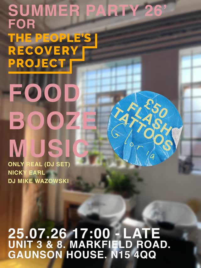 SUMMER PARTY 26' FOR THE PEOPLE'S RECOVERY PROJECT