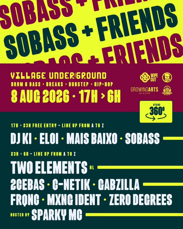 SOBASS & FRIENDS LISBOA — DAY & NIGHT