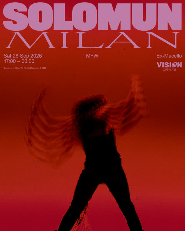 VISION open air MFW presents SOLOMUN MILAN