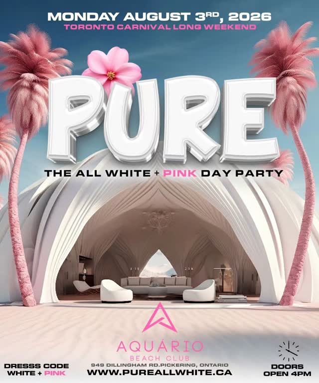 PURE – The All White + Pink Day Party