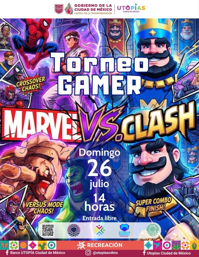 TORNEO GAMER: MARVEL VS CLASH