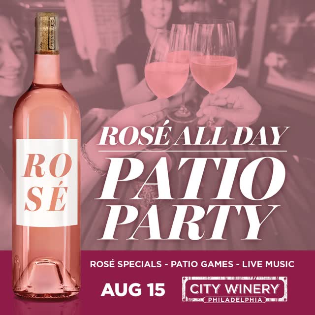 Rosé All Day Patio Party