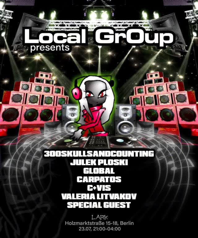Local Gr0up presents an evening of soft club glitch indie live screamo twee square wave synths deep bass edm