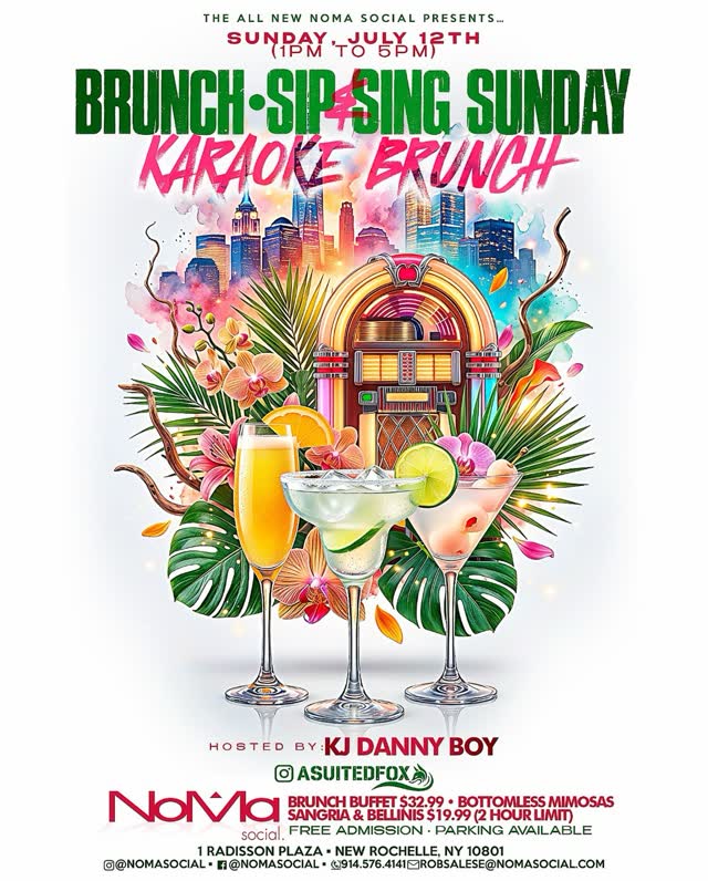 SIP & SING SUNDAY: KARAOKE BRUNCH