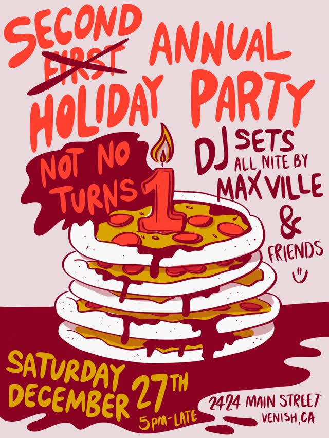 SECOND ANNUAL HOLIDAY PARTY