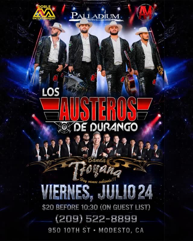 LOS AUSTEROS DE DURANGO GRAN REGRESA AL PALLADIUM