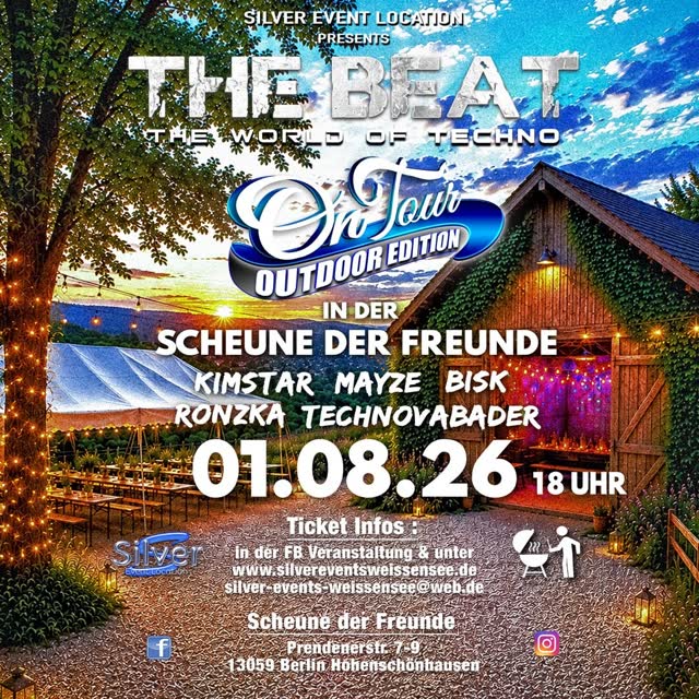 THE BEAT THE WORLD OF TECHNO On Tour OUTDOOR EDITION