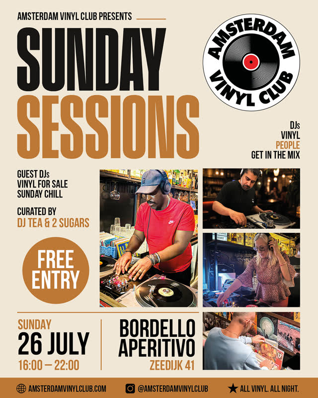 Amsterdam Vinyl Club Sunday Sessions