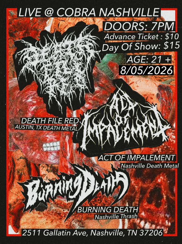 Deathfilered with Act of Impalement and Burning Death