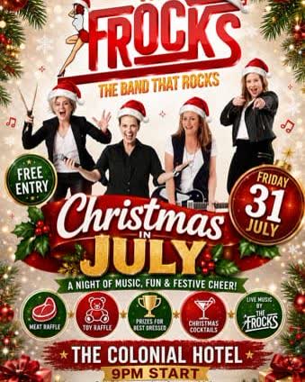 Christmas in July with The Frocks