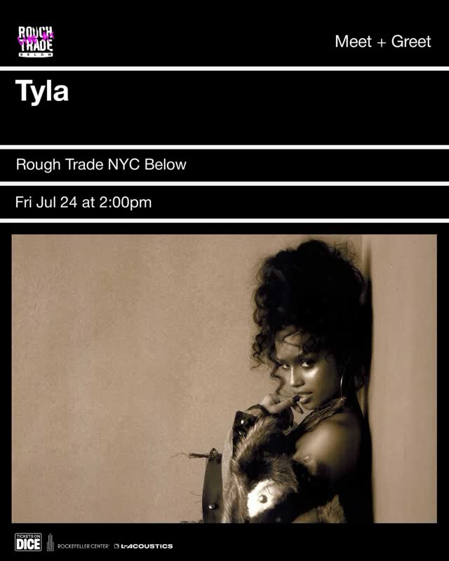 Tyla Meet & Greet celebrating her new album A*POP