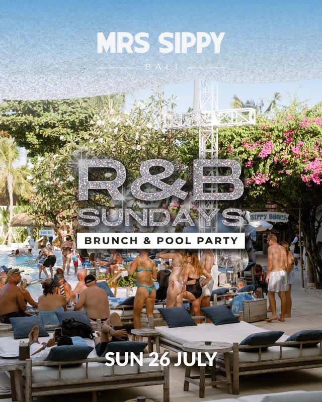Bali’s first & only R&B Brunch & Pool Party