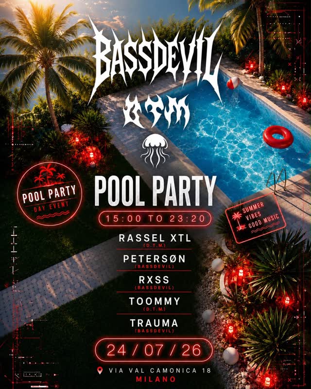 BASSDEVIL D.T.M. POOL PARTY