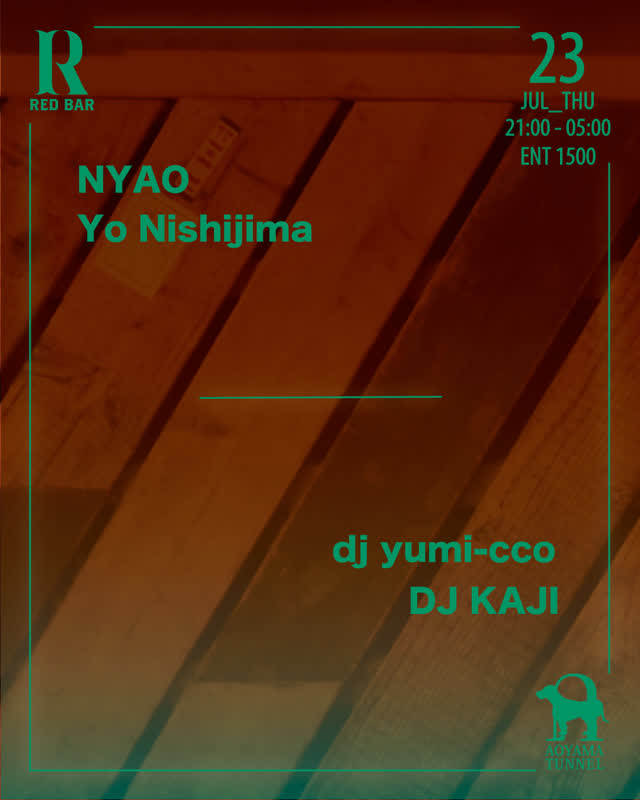 7.23 THU at RED BAR & TUNNEL