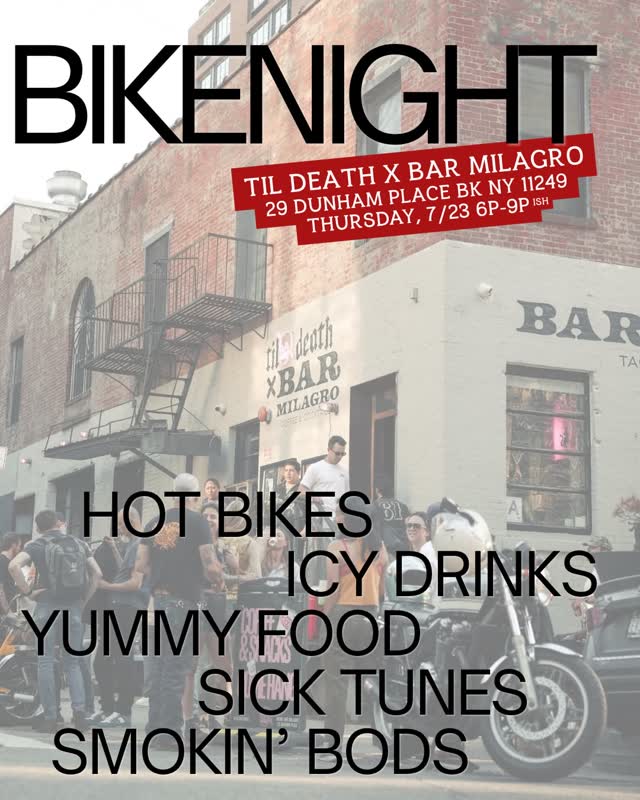 WILLIAMSBURG BIKE NIGHT