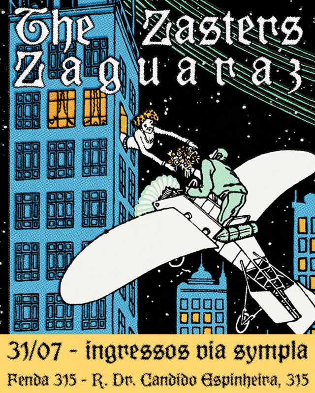 The Zasters + Zagüaraz ao vivo na Fenda 315