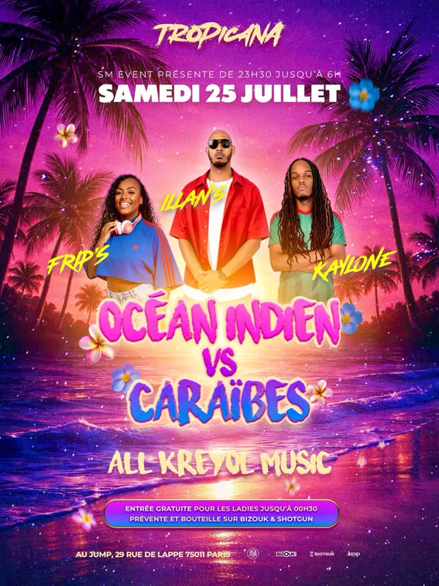 OCÉAN INDIEN 🆚 CARAÏBES - La Tropicana